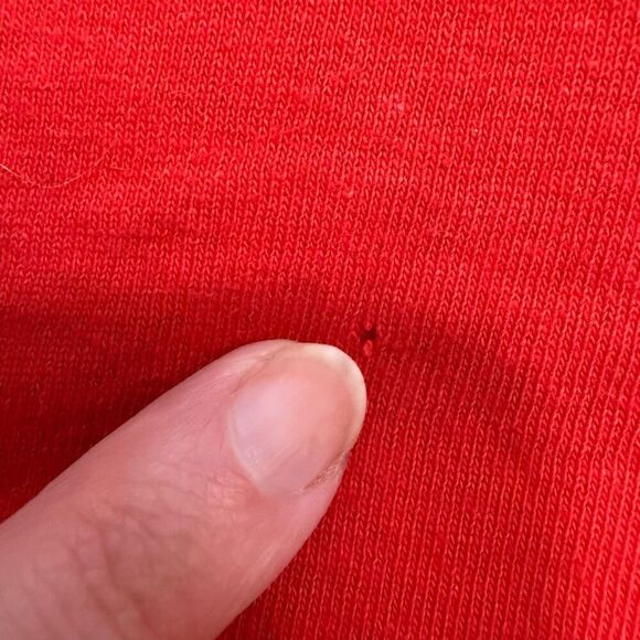 Wu Tang Red Graphic Logo Short Sleeve Tee Shirt Large Band Music - Picture 7 of 8